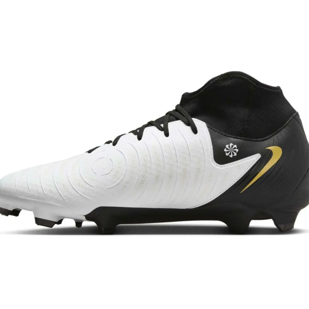 Nike Phantom Luna II Academy voetbalschoenen heren white metallic gold coin black