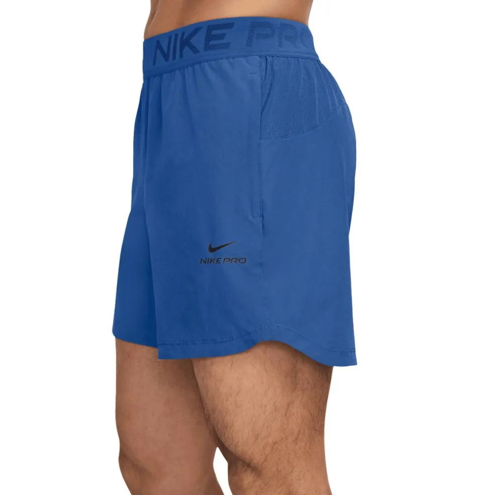 Nike Pro short heren comet blue black