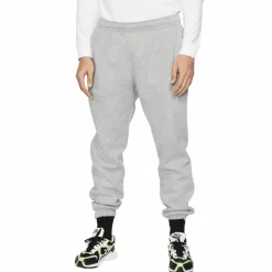 Nike Sportswear Club Fleece joggingbroek heren dark  greyheather matte silver white