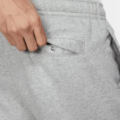 Nike Sportswear Club Fleece joggingbroek heren dark  greyheather matte silver white