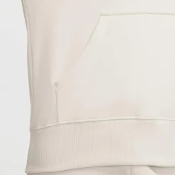 Nike Sportswear Phoenix Fleece Logo hoodie dames light  orewood brown white armor