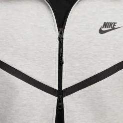 Nike Tech Fleece Windrunner vest heren dark grey heather black