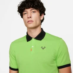 Nike The Nike Rafa tennispolo heren action green light  lemon twist