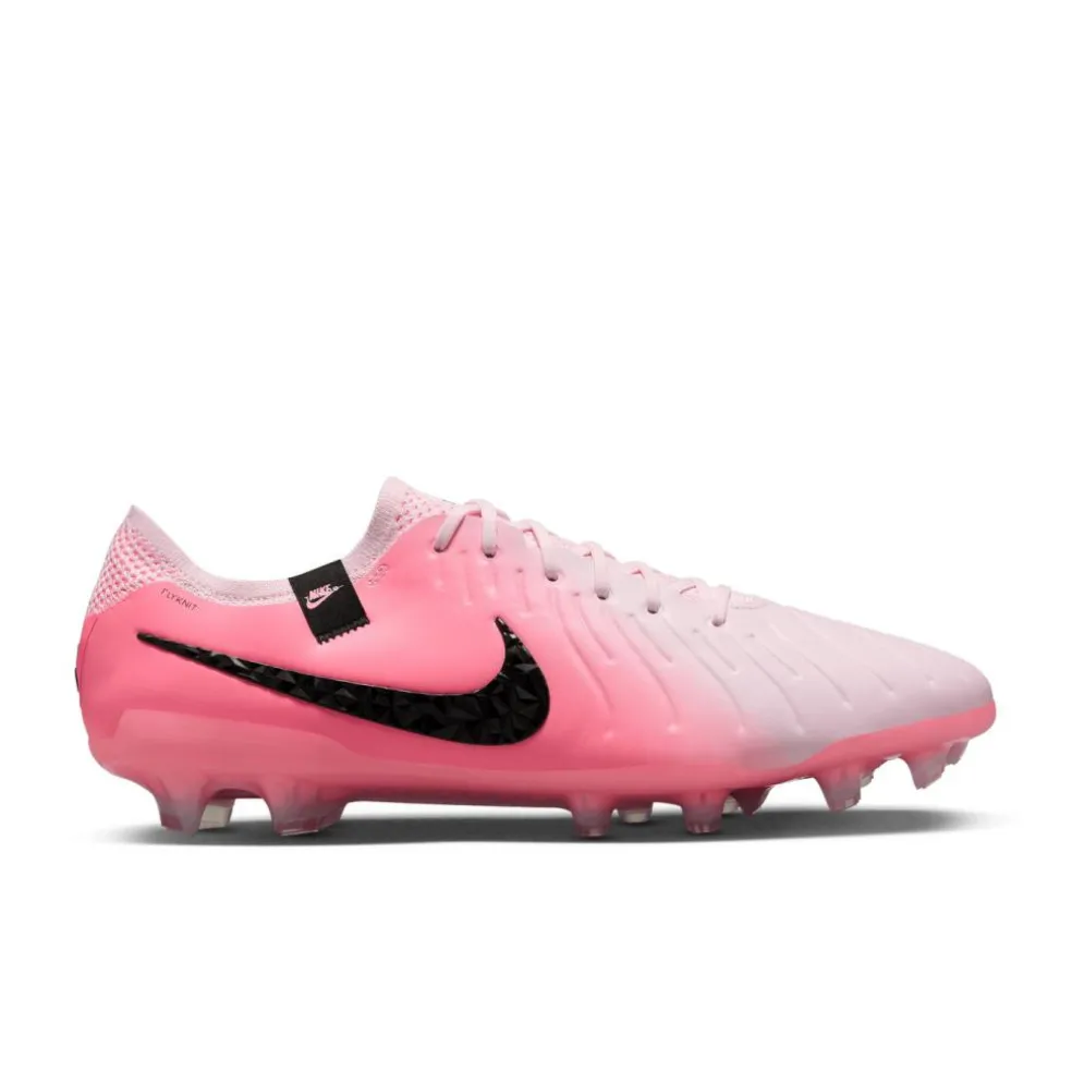 Nike Tiempo Legend 10 Elite FG voetbalschoenen pink foam zwart