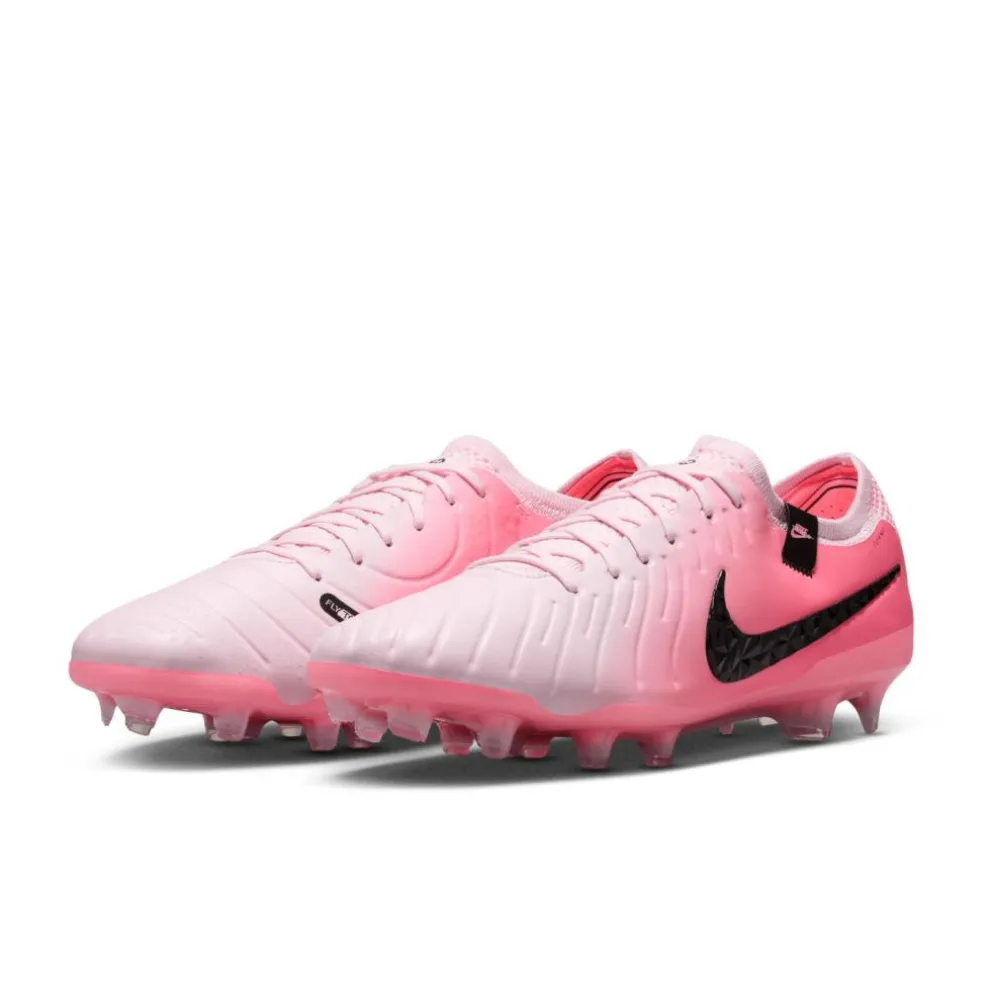 Nike Tiempo Legend 10 Elite FG voetbalschoenen pink foam zwart