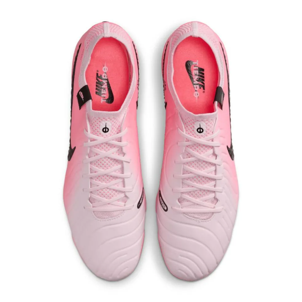 Nike Tiempo Legend 10 Elite FG voetbalschoenen pink foam zwart
