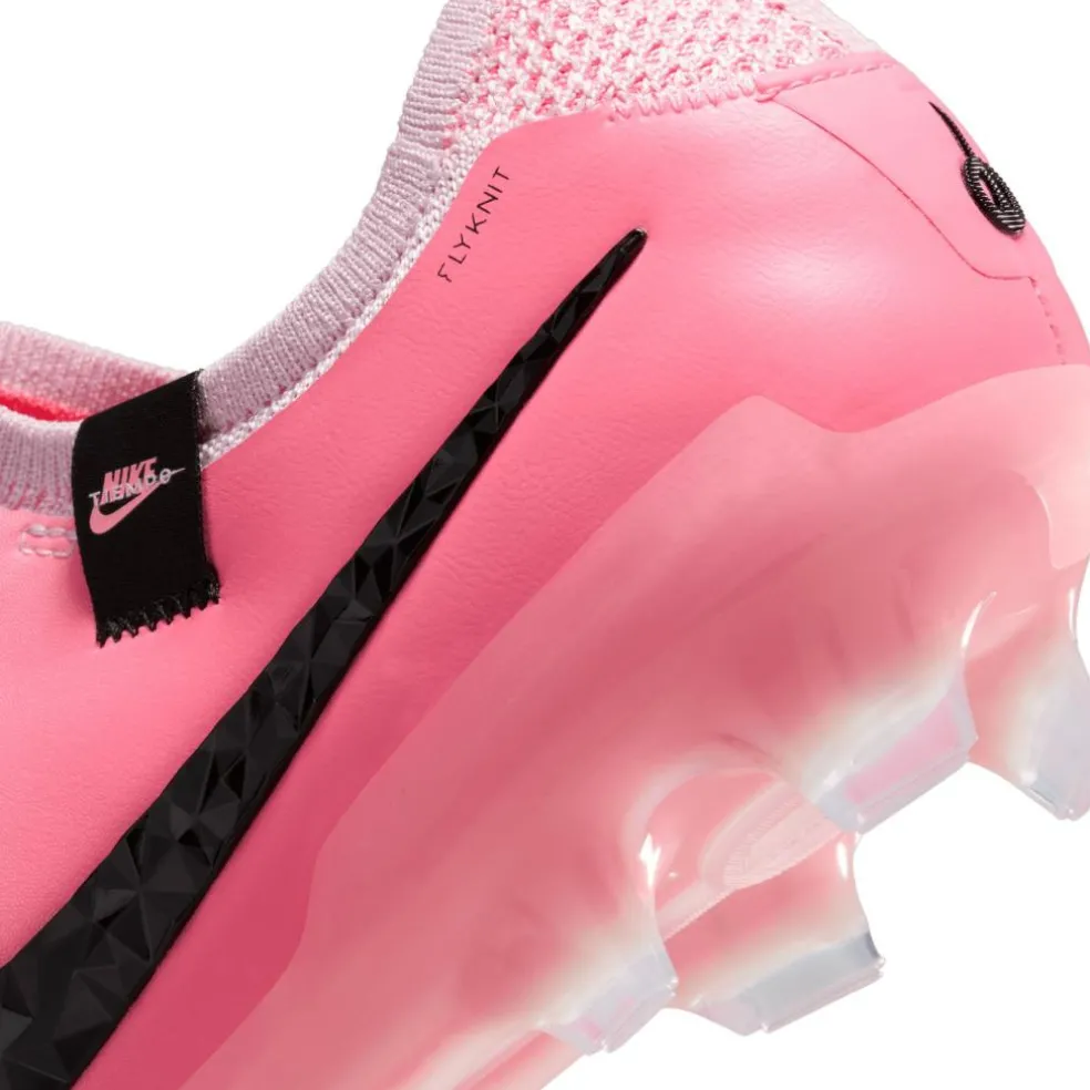 Nike Tiempo Legend 10 Elite FG voetbalschoenen pink foam zwart