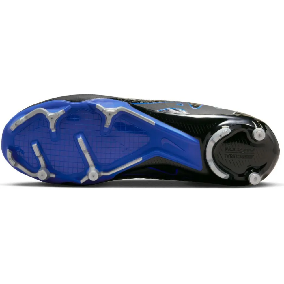 Nike Zoom Mercurial Vapor 15 Academy voetbalschoenen heren black chrome hyper royal