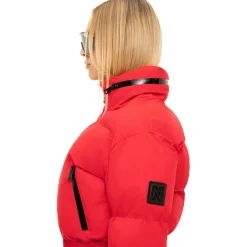 NIKKIE Geneva winterjas dames racing red