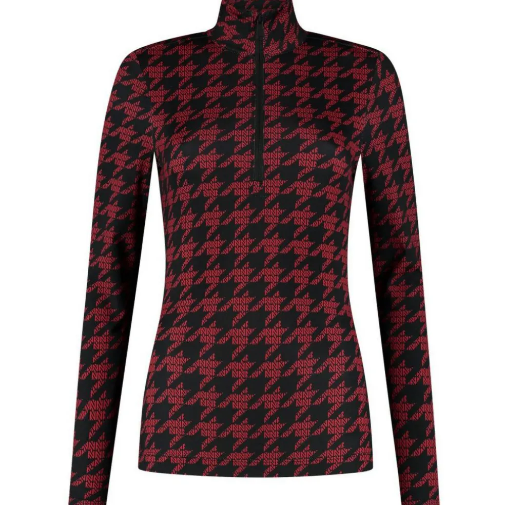 NIKKIE Geo Logo skipully dames red