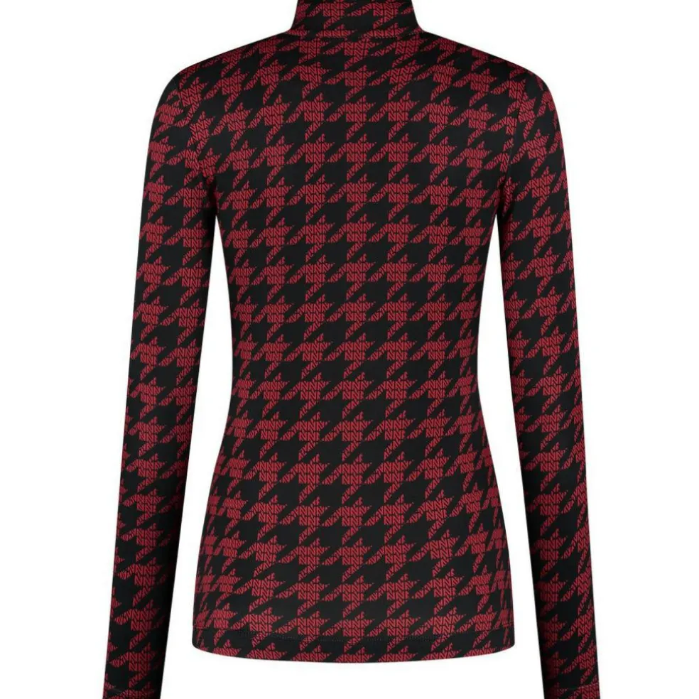 NIKKIE Geo Logo skipully dames red