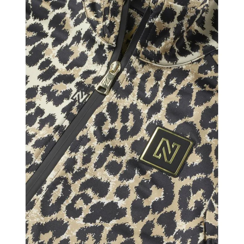 NIKKIE Nantes Leopard skipully dames hummus