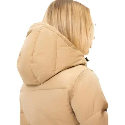 NIKKIE Nateland Contrast winterjas dames hummus