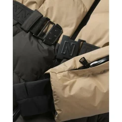 NIKKIE Nateland Contrast winterjas dames hummus