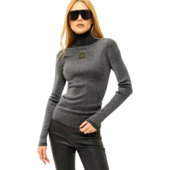 NIKKIE Noroton Shiny sweater dames black