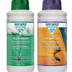 Nikwax Tech Wash wasmiddel & TX-Direct impregneermiddel  1 liter