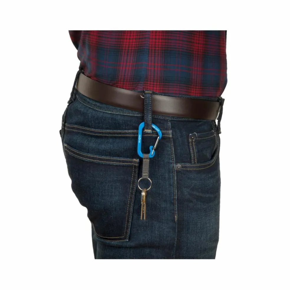 Nite Ize Carabiner #3 Slidelock karabijnhaak sleutelhanger aluminium blue