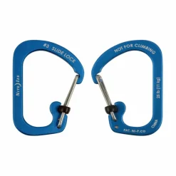 Nite Ize  Slidelock #3 karabijnhaak aluminium blue