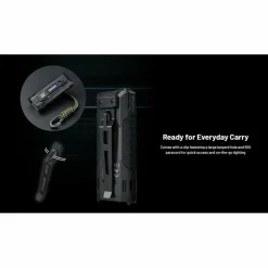 Nitecore EDC37 zaklamp black