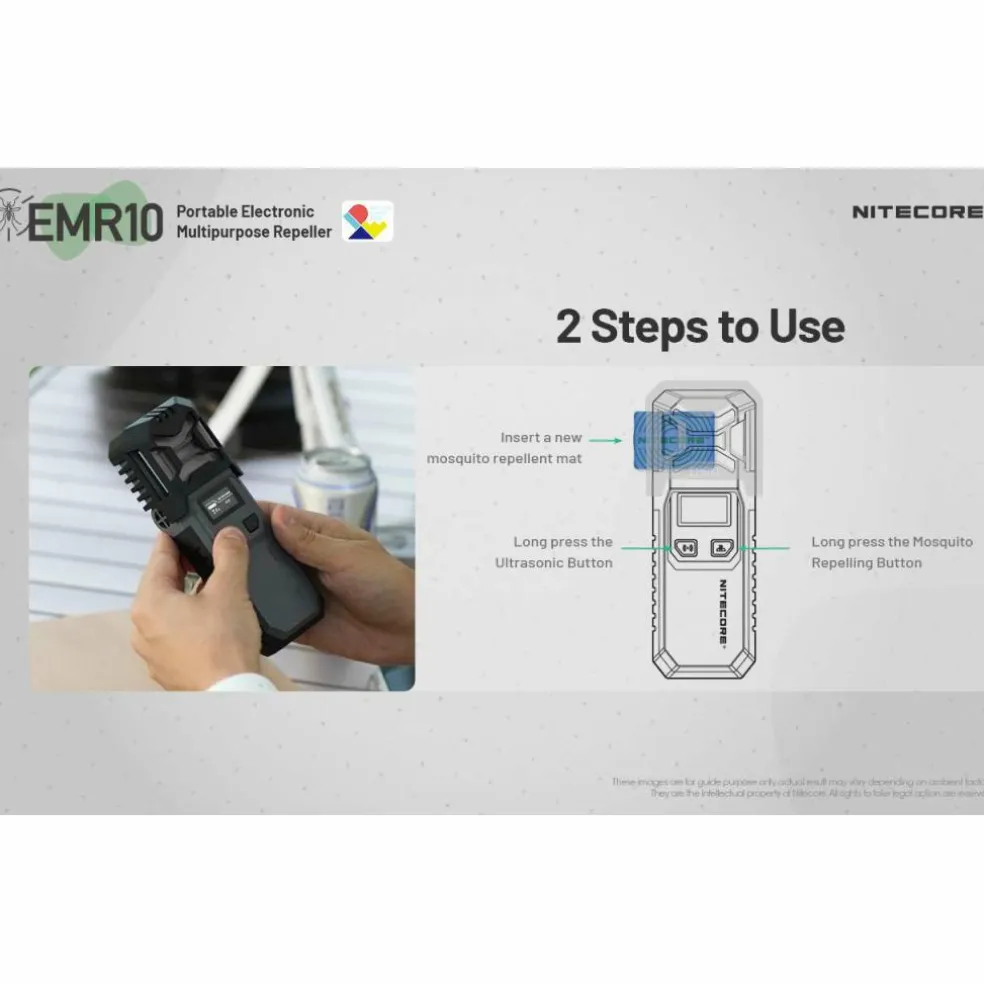 Nitecore EMR10 muggenverjager