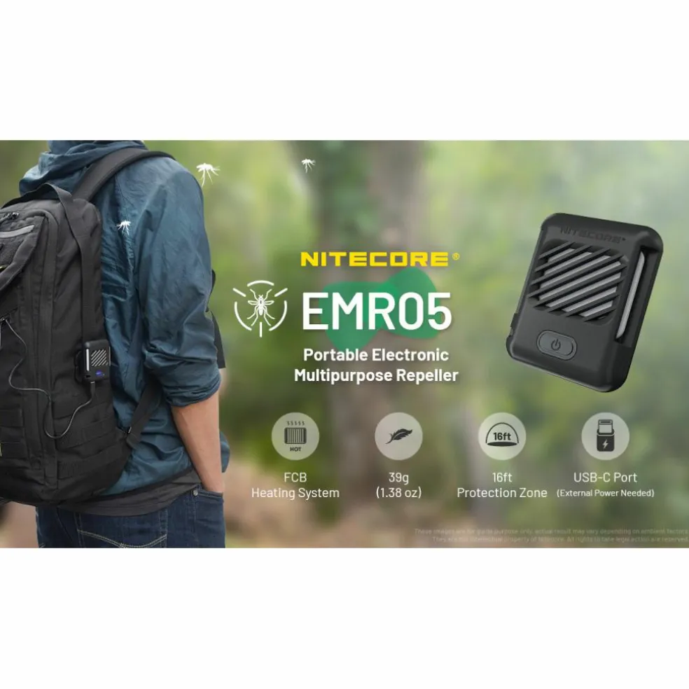 Nitecore EMR05 muggenverjager