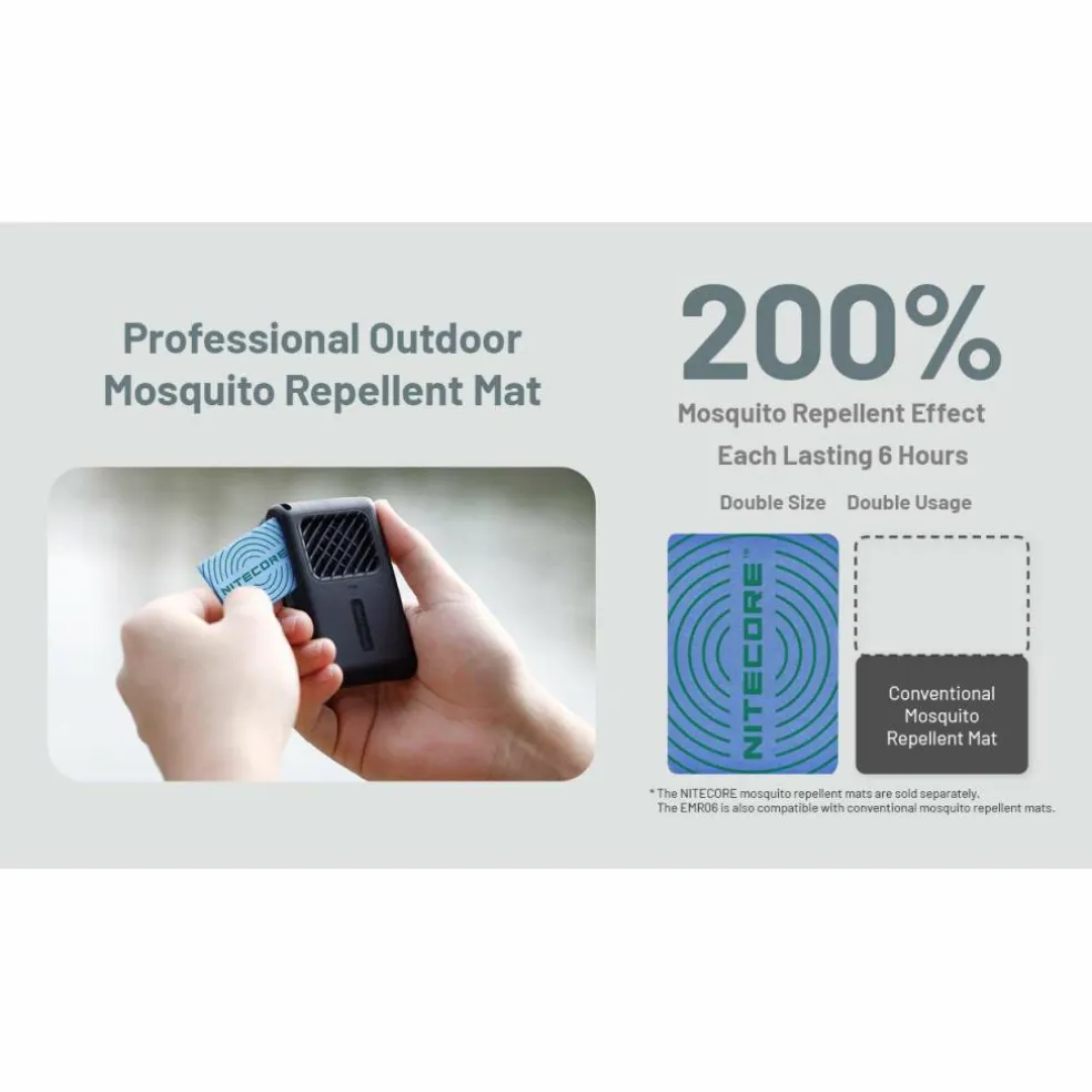 Nitecore EMR06 muggenverjager