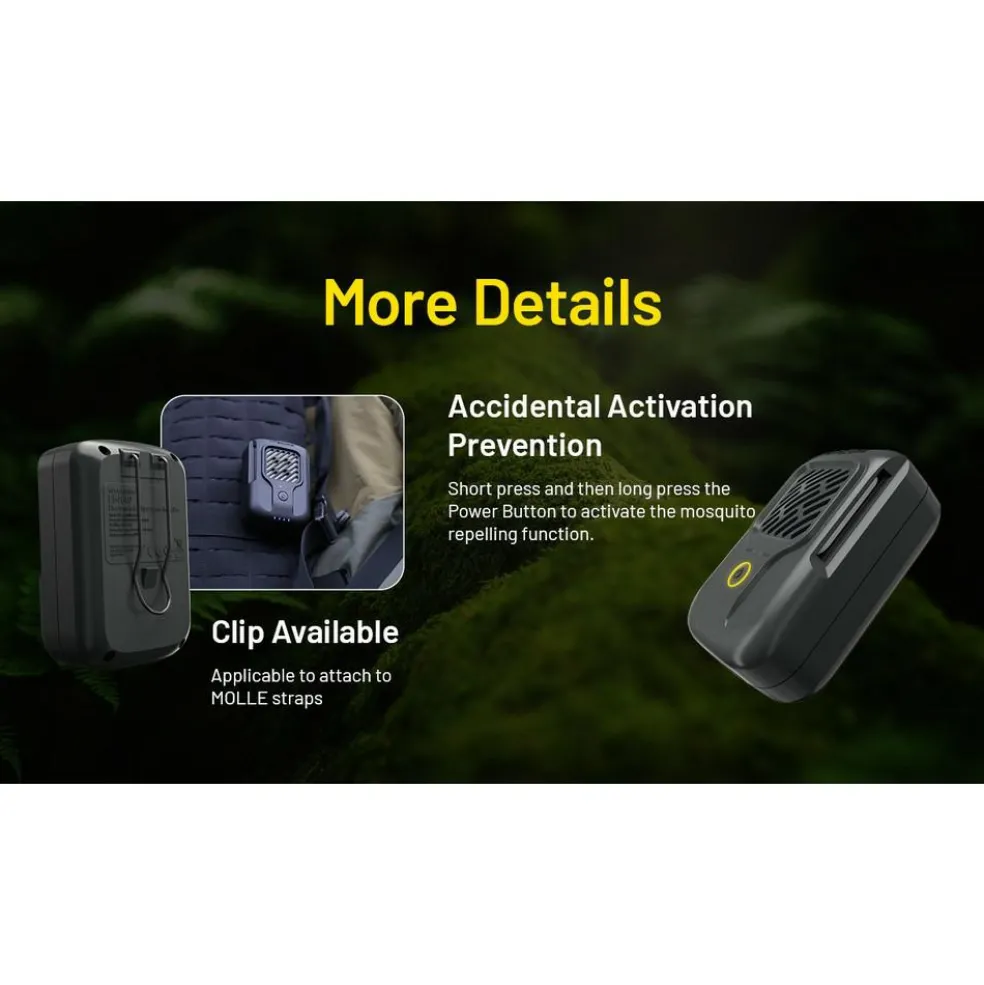 Nitecore EMR40 muggenverjager