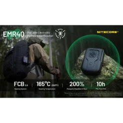 Nitecore EMR40 muggenverjager