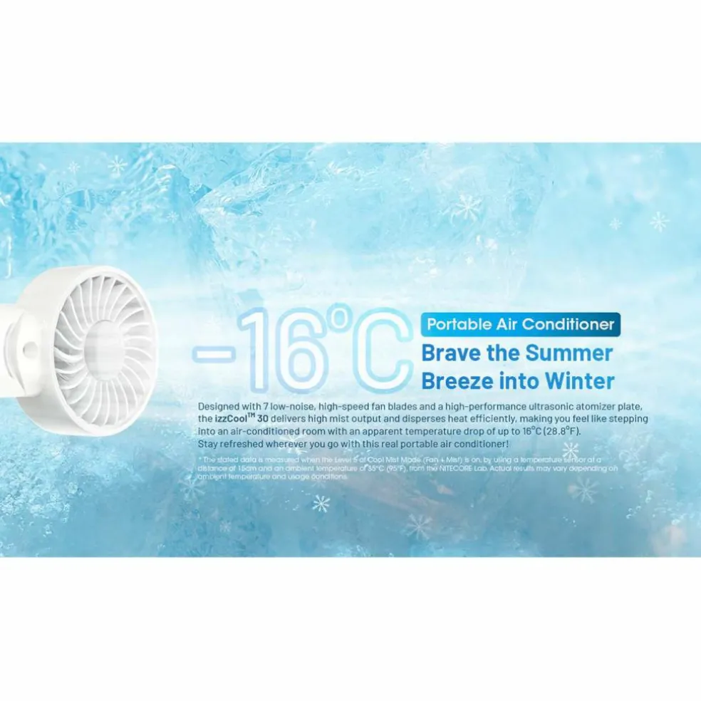 Nitecore izzCool 30 ventilator