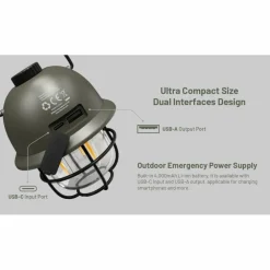 Nitecore LR40 lantaarn army green