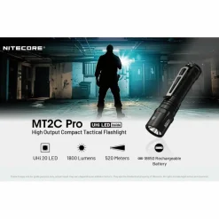 Nitecore MT2C Pro zaklamp black