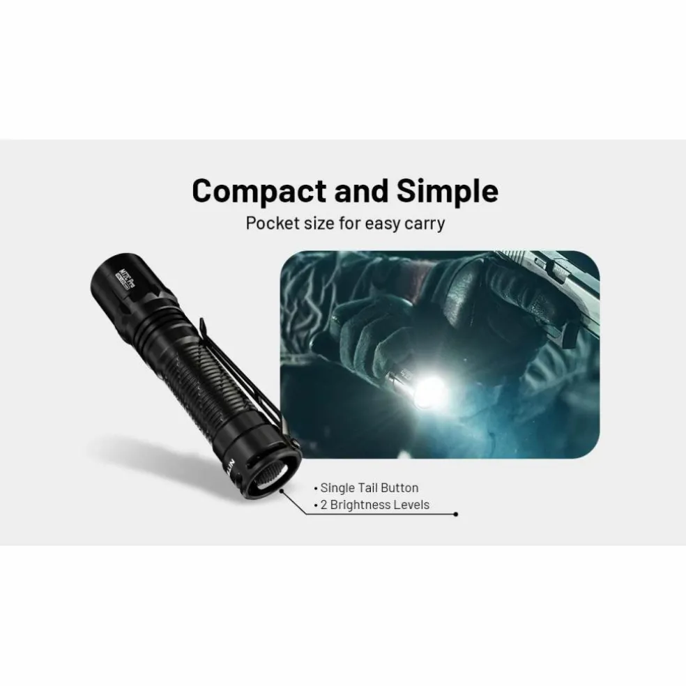 Nitecore MT2C Pro zaklamp black