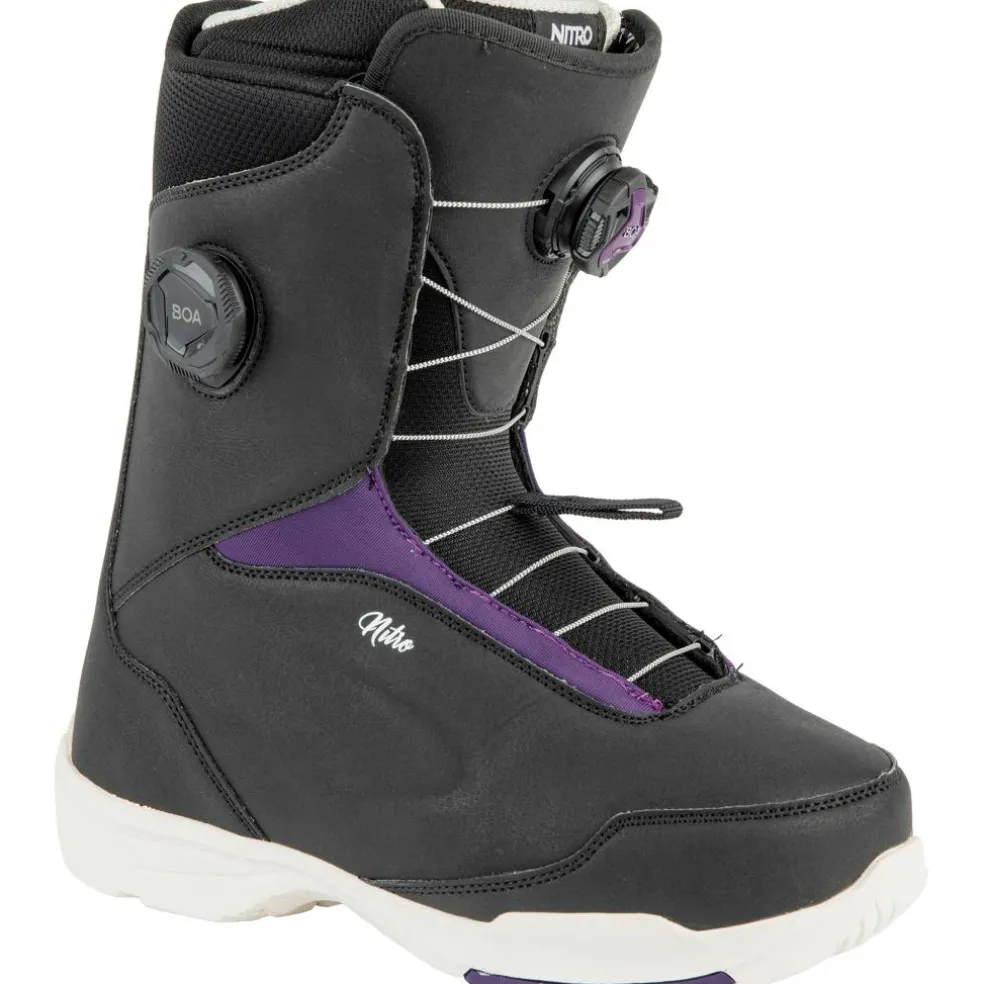 Nitro Scala BOA snowboardschoenen dames black purple