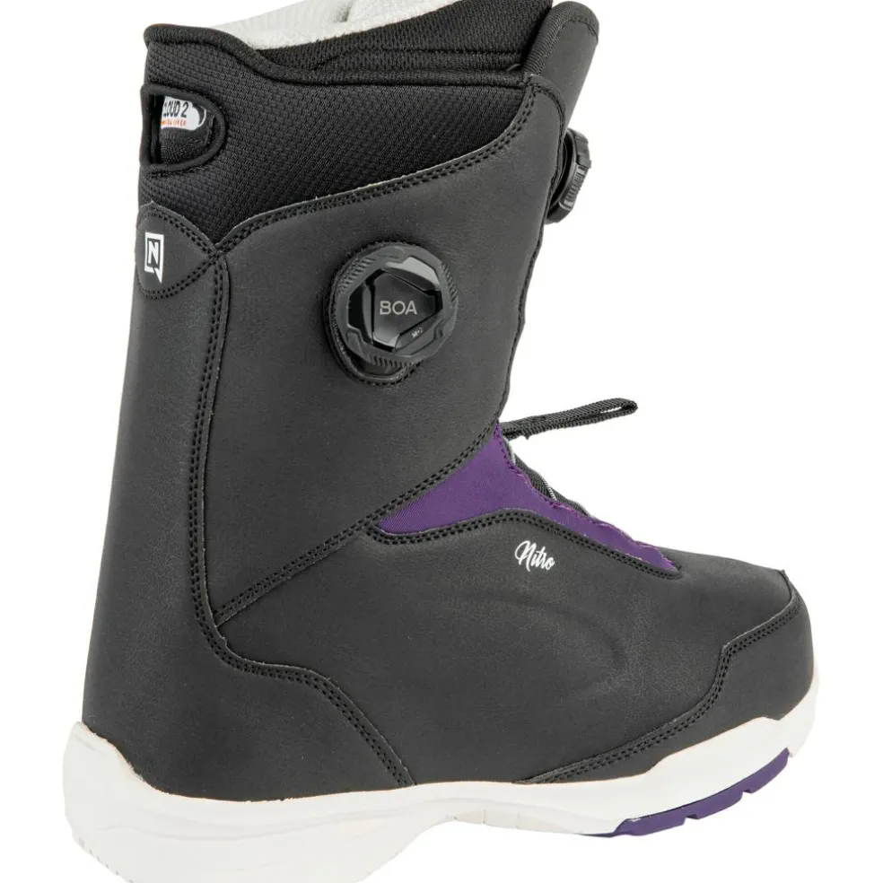 Nitro Scala BOA snowboardschoenen dames black purple