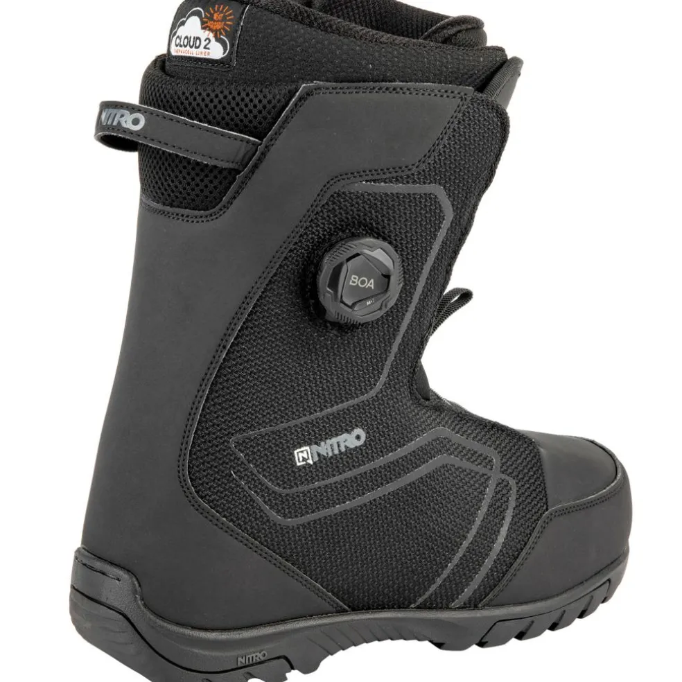Nitro Sentinel BOA snowboardschoenen heren true black