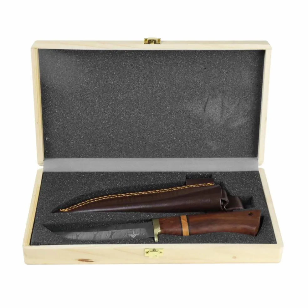 Njord Branda Damast Hunter mes