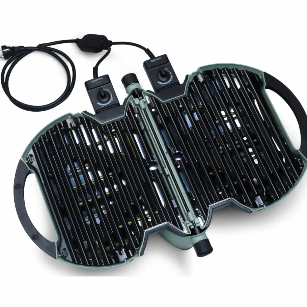 NomadiQ E-BBQ elektrische barbecue zement