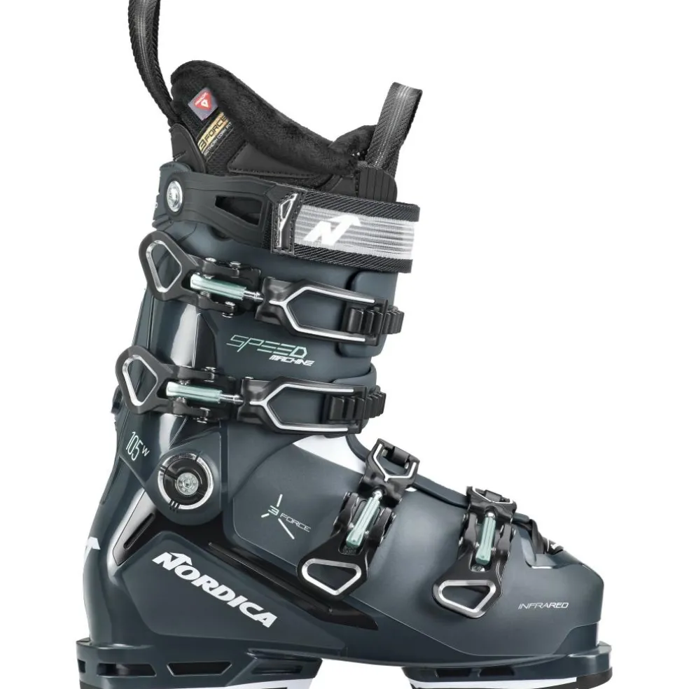 Nordica Speedmachine 3 105 skischoenen dames green black aqua