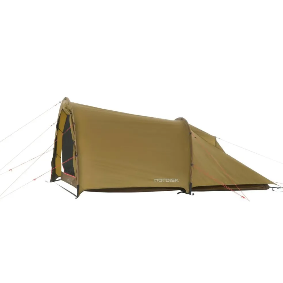 Nordisk Halland 2 PU 2.0 lichtgewicht tunneltent dark olive