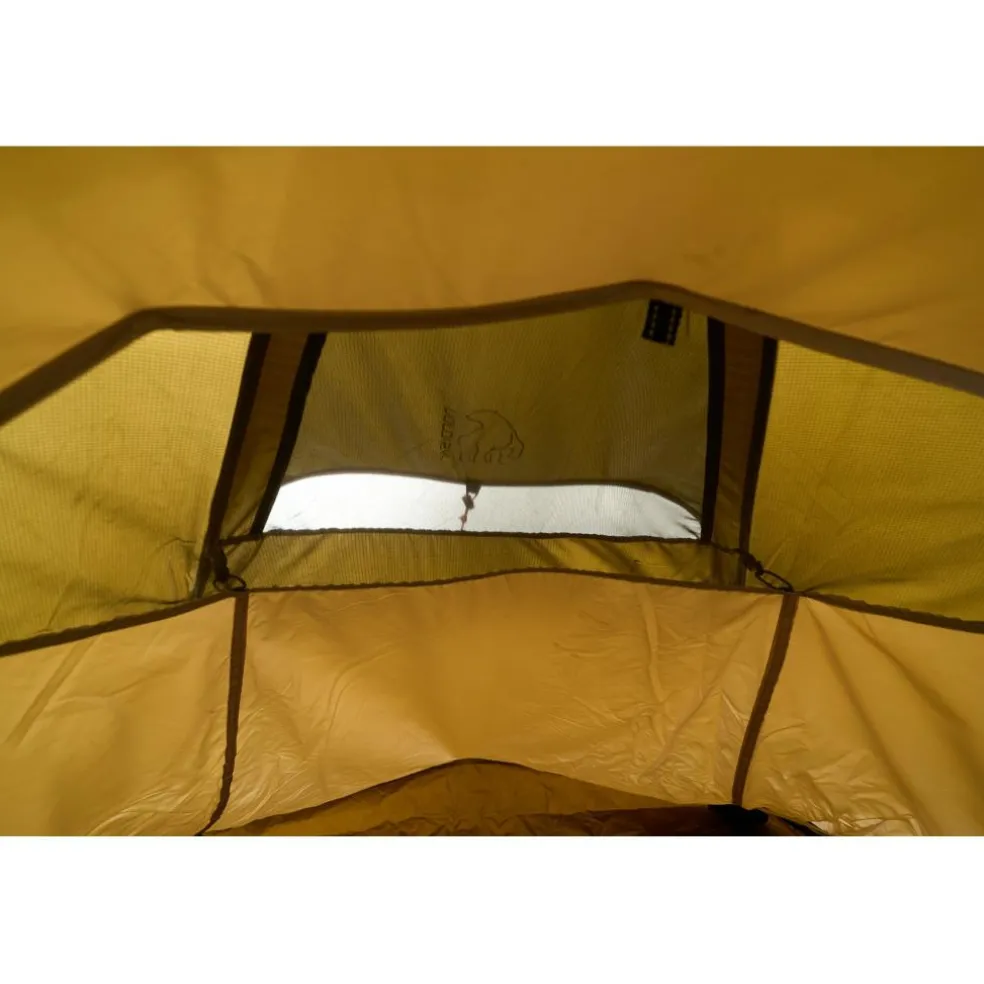 Nordisk Halland 2 PU 2.0 lichtgewicht tunneltent dark olive