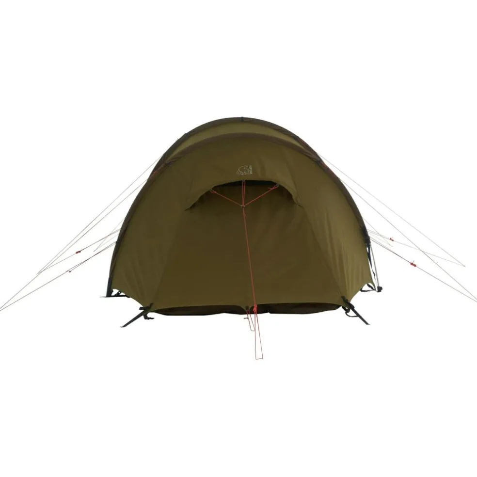 Nordisk Oppland 2 2.0 PU lichtgewicht tunneltent dark olive