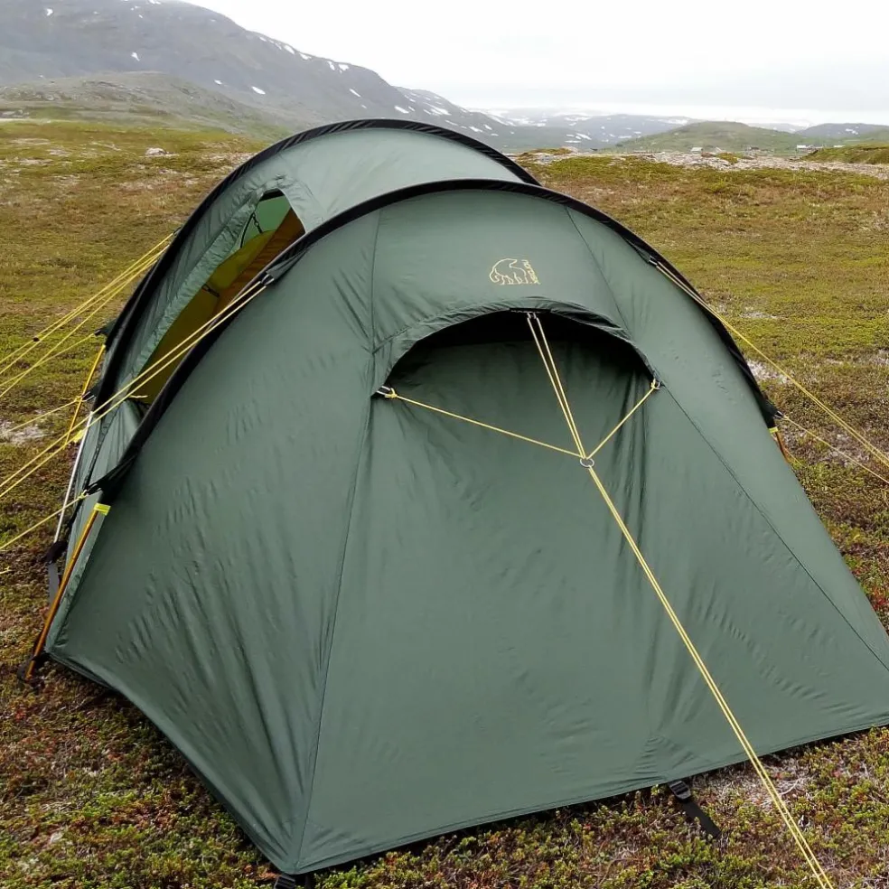 Nordisk Oppland 2 SI lichtgewicht tunneltent forest green
