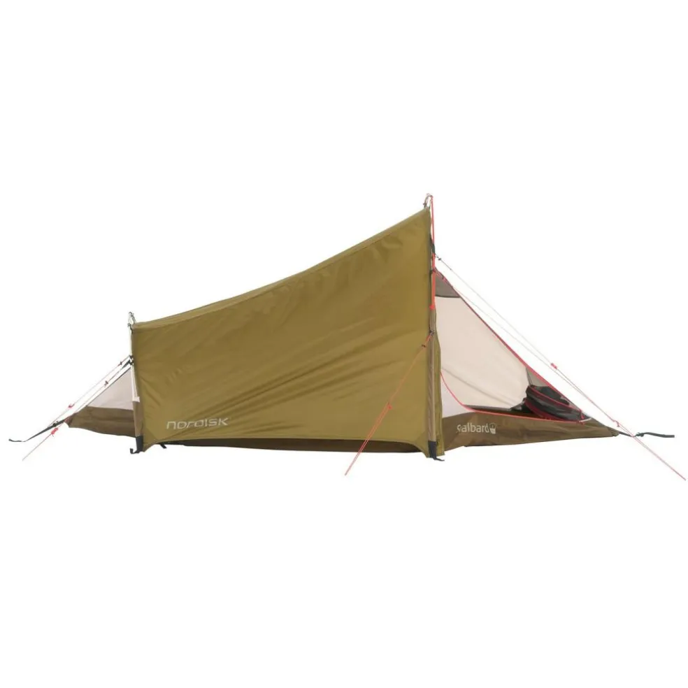 Nordisk Svalbard 1 2.0 PU lichtgewicht tunneltent dark olive