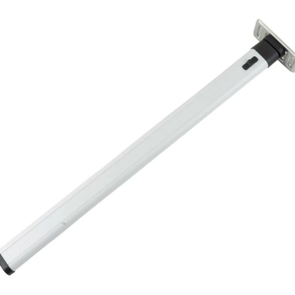 Novus Klaptafelpoot met bovenknik lichtgrijs