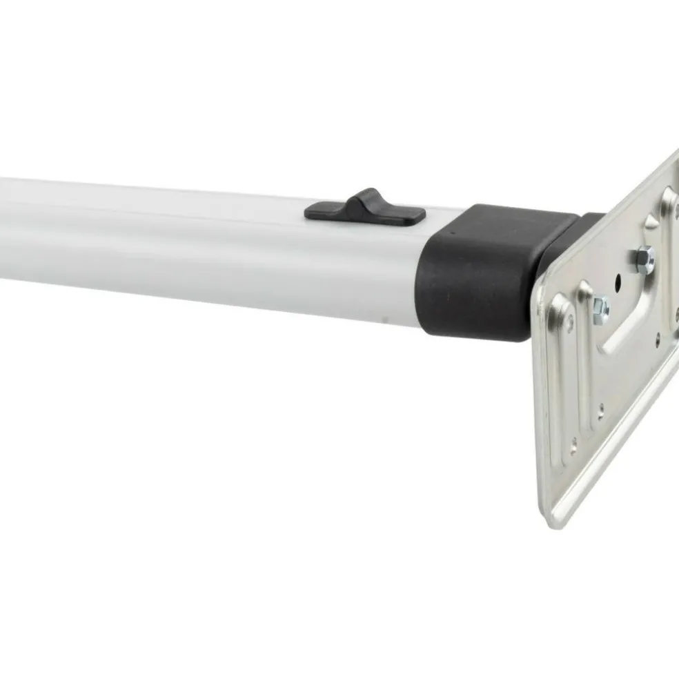 Novus Klaptafelpoot met bovenknik lichtgrijs