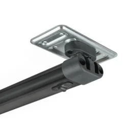 Novus Klaptafelpoot met bovenknik zwart