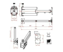 Novus Sky 10N Flatscreen televisiebeugel