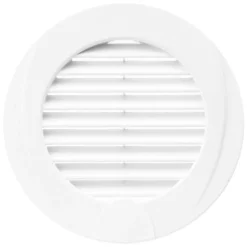 Nuova Rade  ventilatierooster rond 76 mm wit