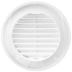 Nuova Rade  ventilatierooster rond 76 mm wit