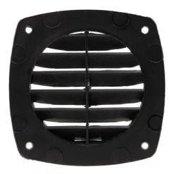 Nuova Rade  ventilatierooster 82 x 82 mm zwart